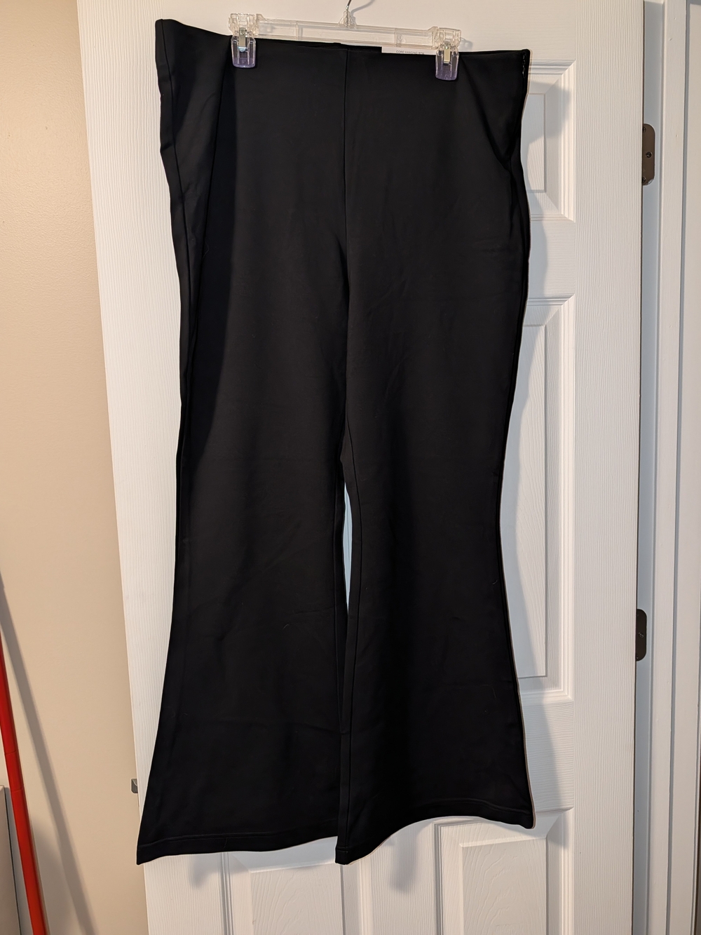 INC International Concepts Black Flared Pants